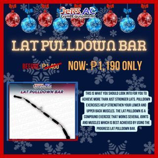 Lat Pulldown Bar