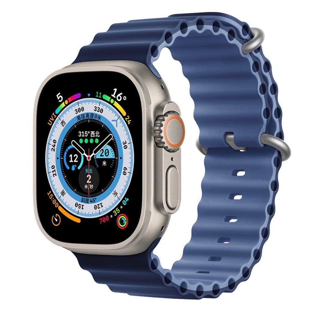 latest !!! dual color apple watch ocean band (42/44/45/49mm