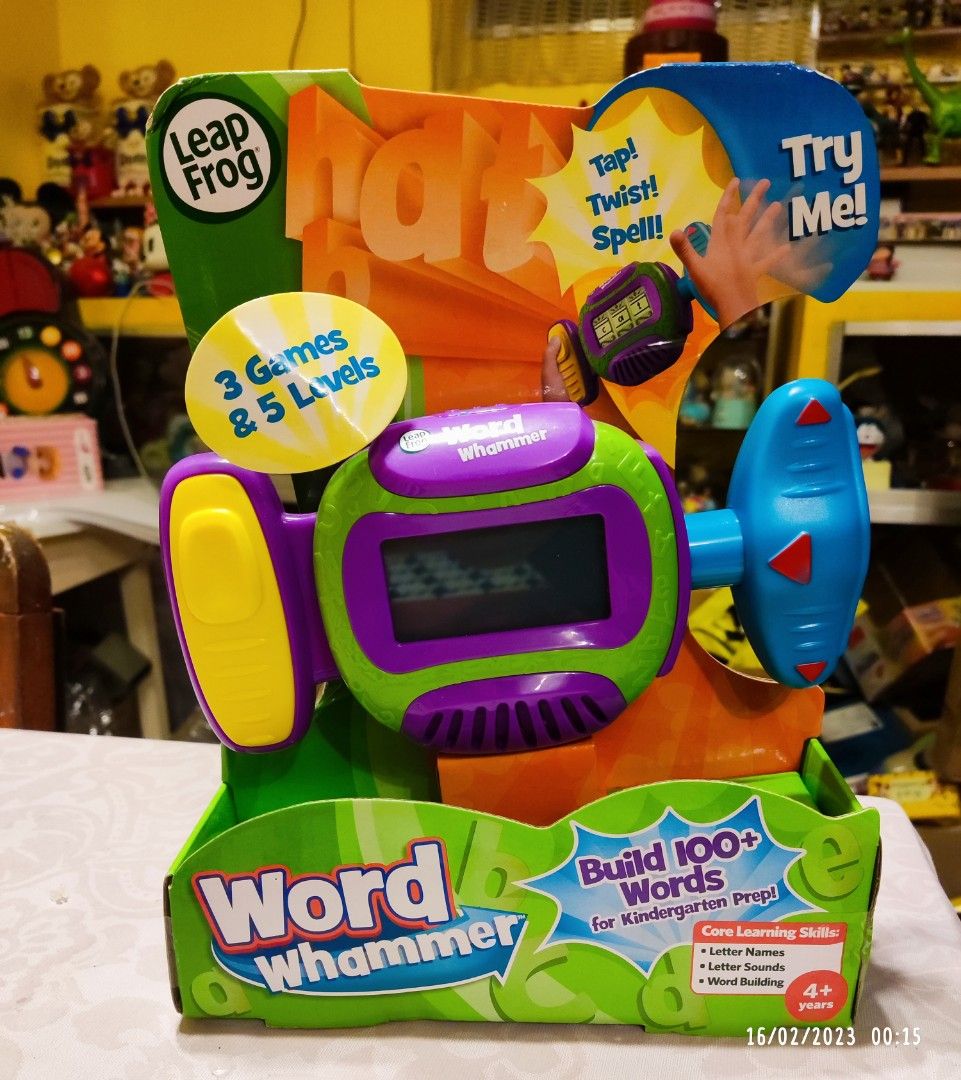 LEAPFROG WORD WHAMMER, Hobbies & Toys, Toys & Games on Carousell
