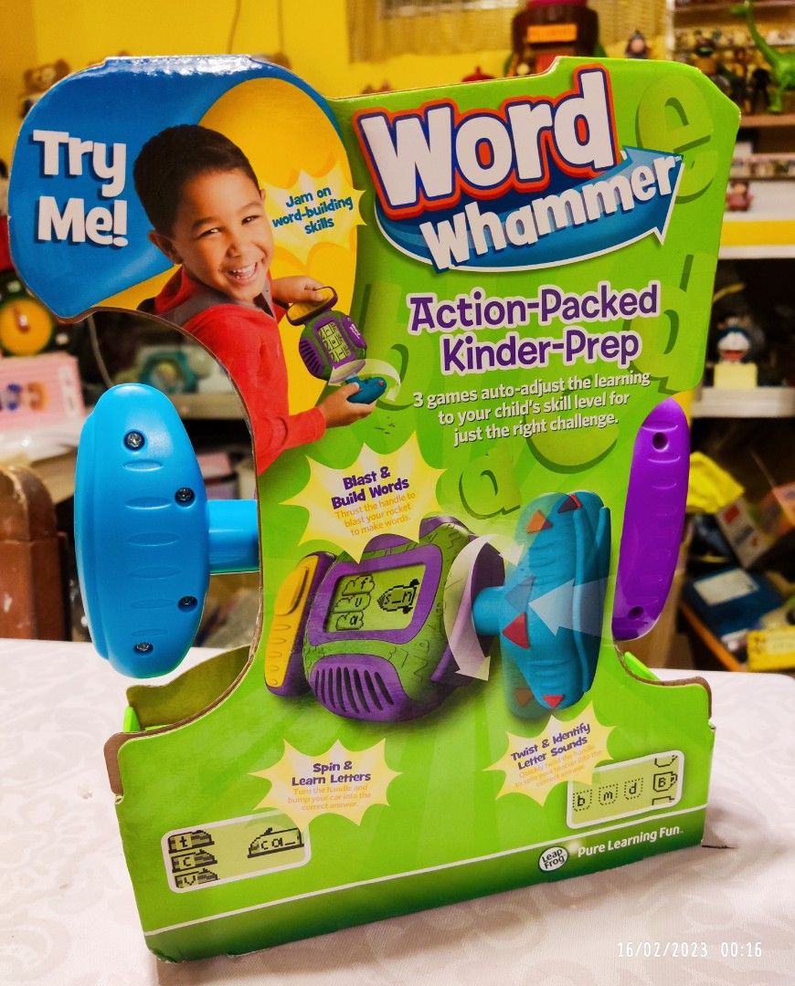 LEAPFROG WORD WHAMMER, Hobbies & Toys, Toys & Games on Carousell