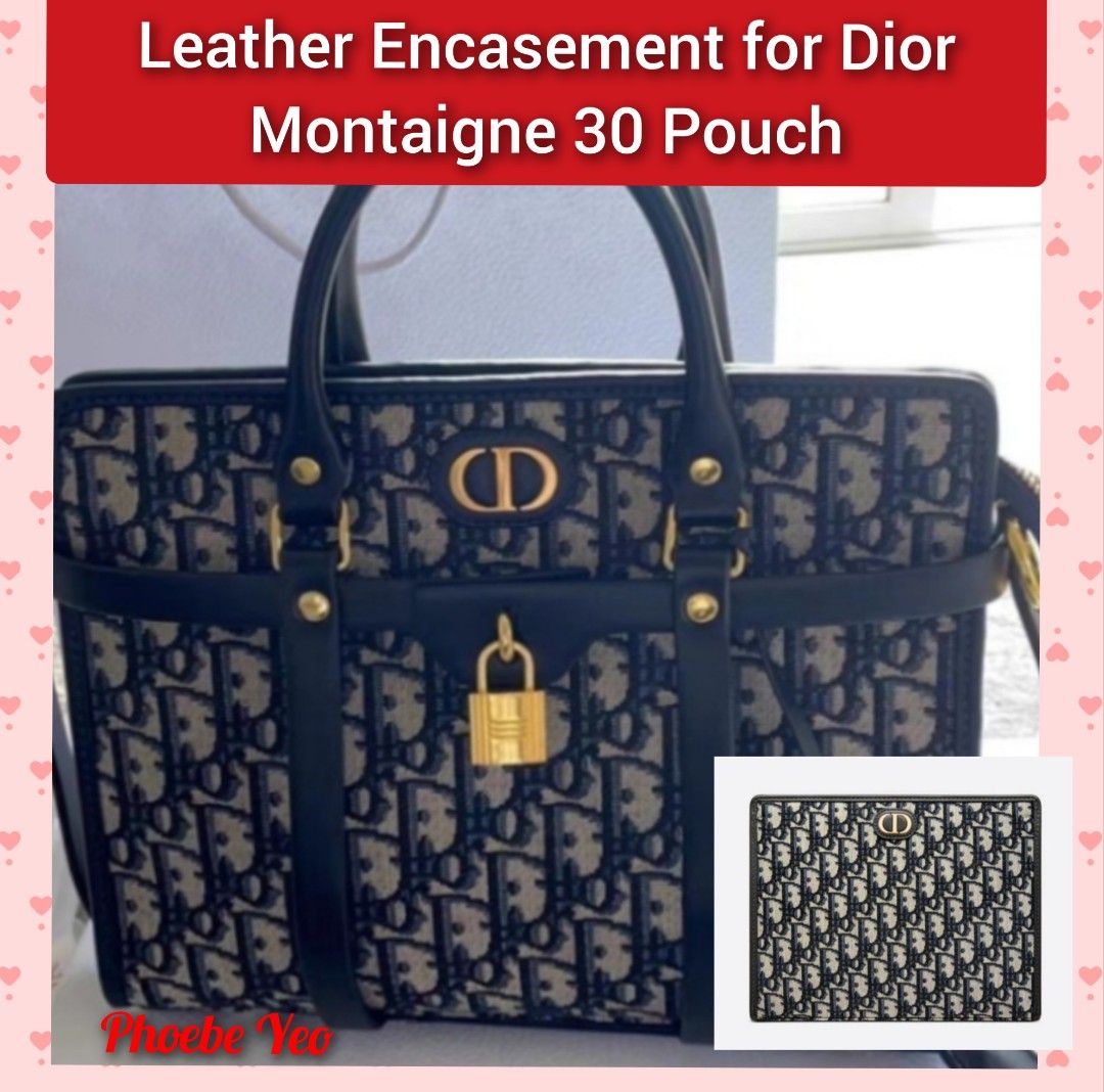 Dior 30 Montaigne Nano Pouch, Luxury, Bags & Wallets on Carousell