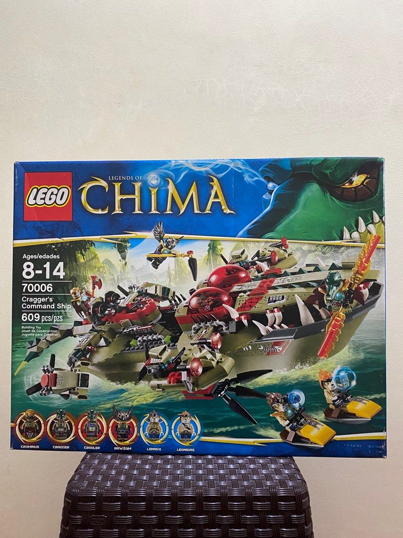 Lego Chima Cragger s Command Ship Hobbies Toys Toys Games on Carousell