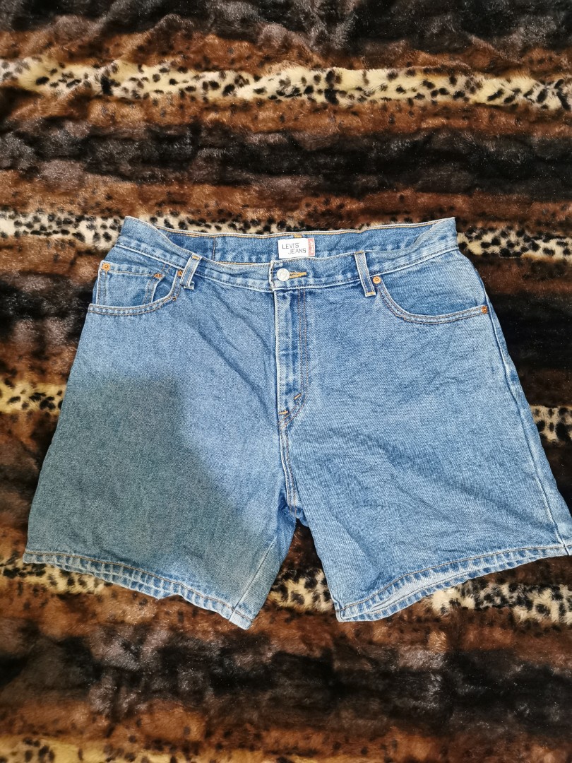 Levi's 550 Denim shorts, Men's Fashion, Bottoms, Shorts on Carousell