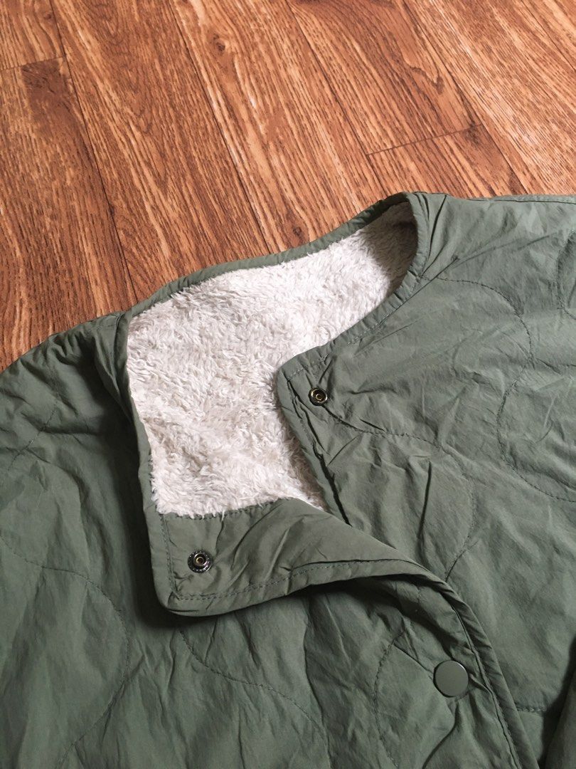 Liner jacket zara bulak balik on Carousell