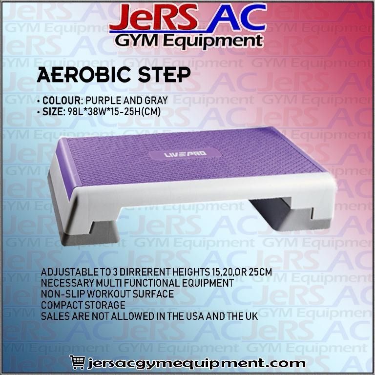 Livepro Aerobic Stepper, Sports Equipment, Exercise & Fitness, Exercise