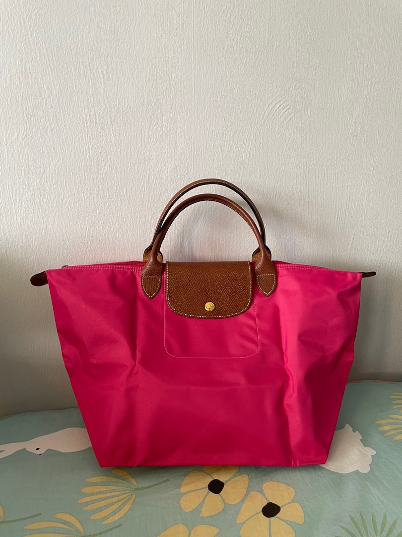 Fuchsia outlet longchamp bag