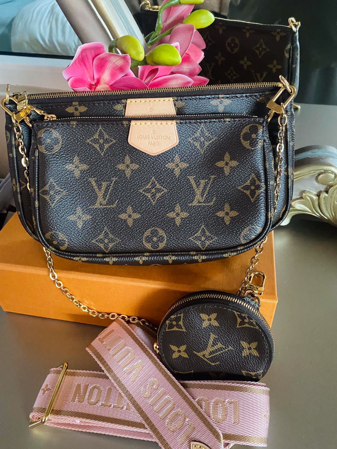 Louis Vuitton multi pochette, Luxury, Bags & Wallets on Carousell