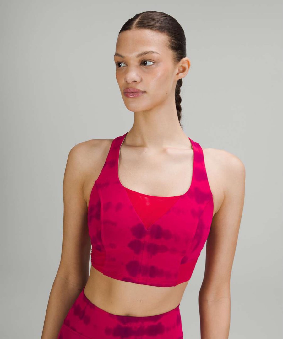 In Alignment Longline Bra *Light Support, B/C Cup, Wild Berry