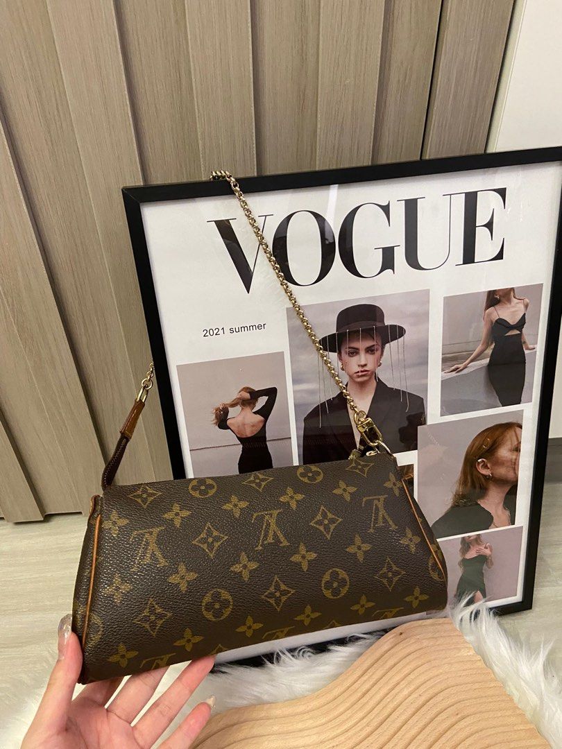 Louis Vuitton Pouchette Eva Bag worn by Kendall Jenner Cha Cha