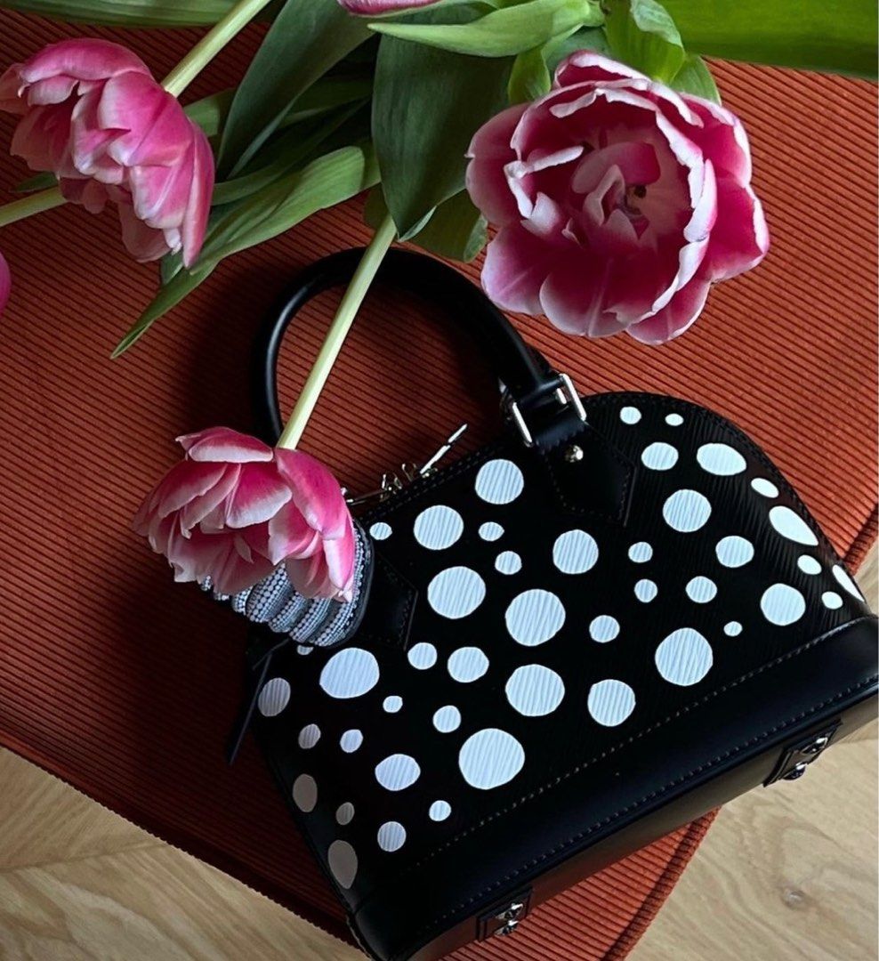 Louis Vuitton x Yayoi Kusama 2023 Alma BB in Rouge Blanc, Luxury, Bags &  Wallets on Carousell