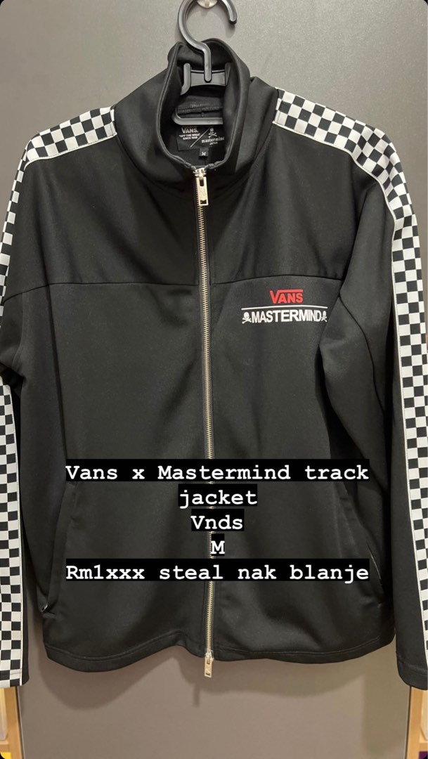 Mastermind x vans track jacket
