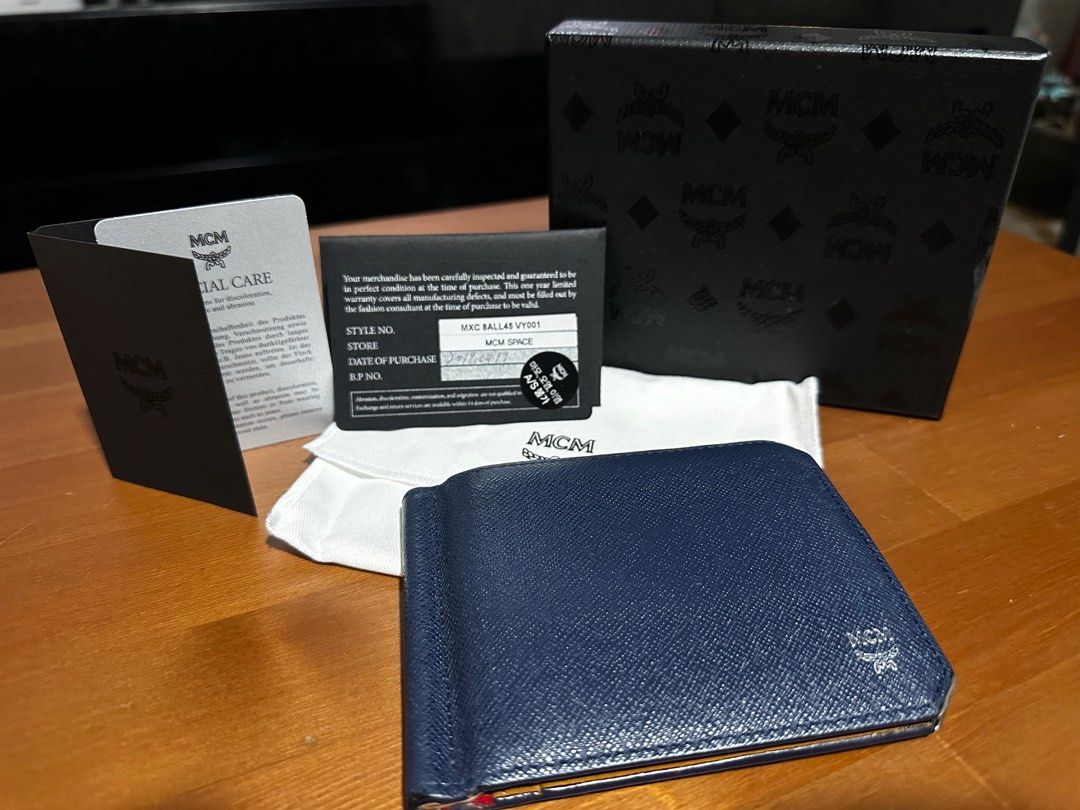 HOT Mens Wallet Mcm Slim Wallet MCM Wallet, Men's Fashion