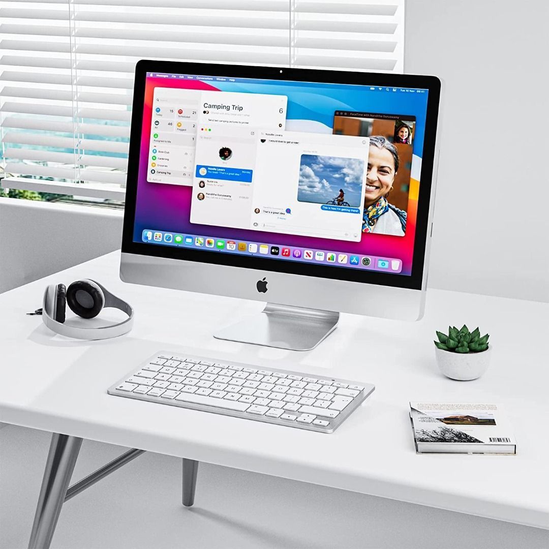 ?MEGA SALE!!? OMOTON Bluetooth Keyboard for Mac, Wireless keyboard for  Apple MacBook Pro/Air, iMac, iMac Pro, Mac Mini, Mac Pro, QWERTY UK Layout,  Silver, Computers & Tech, Parts & Accessories, Computer Keyboard