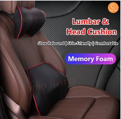 Car Back Support Pillow Lumbar Seat Cushion Bus Driver Memory Foam Seat  Cushion with Back - China Car Support Back Cushion Headrest Neck Pillow and  Back Neck Shoulders Cushion for Cars price