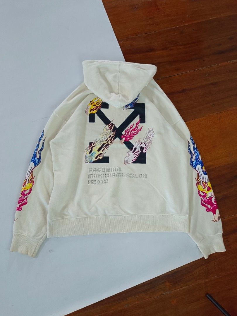 MEN HOODIE OFF WHITE COLAB
