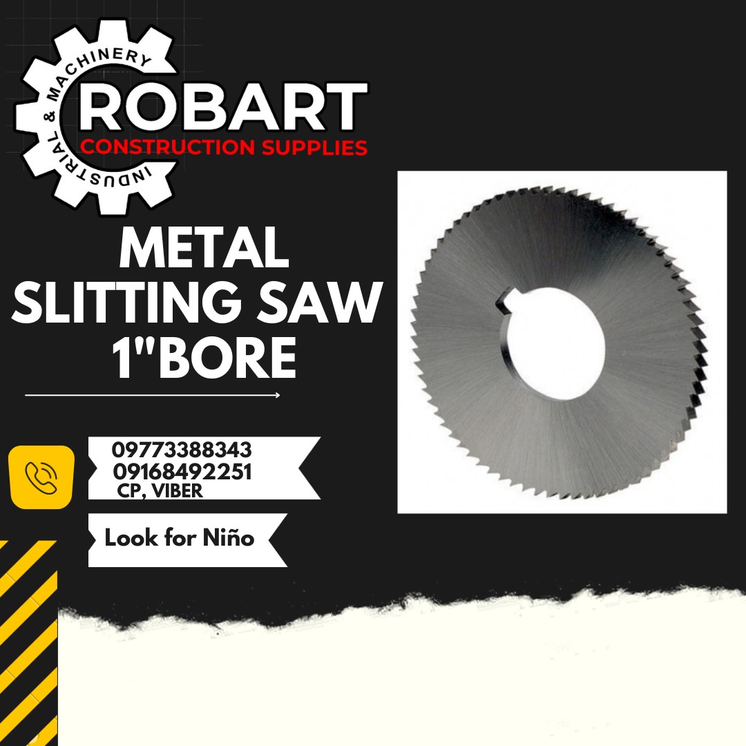 METAL SLITTING SAW 1"BORE, Commercial & Industrial, Construction Tools