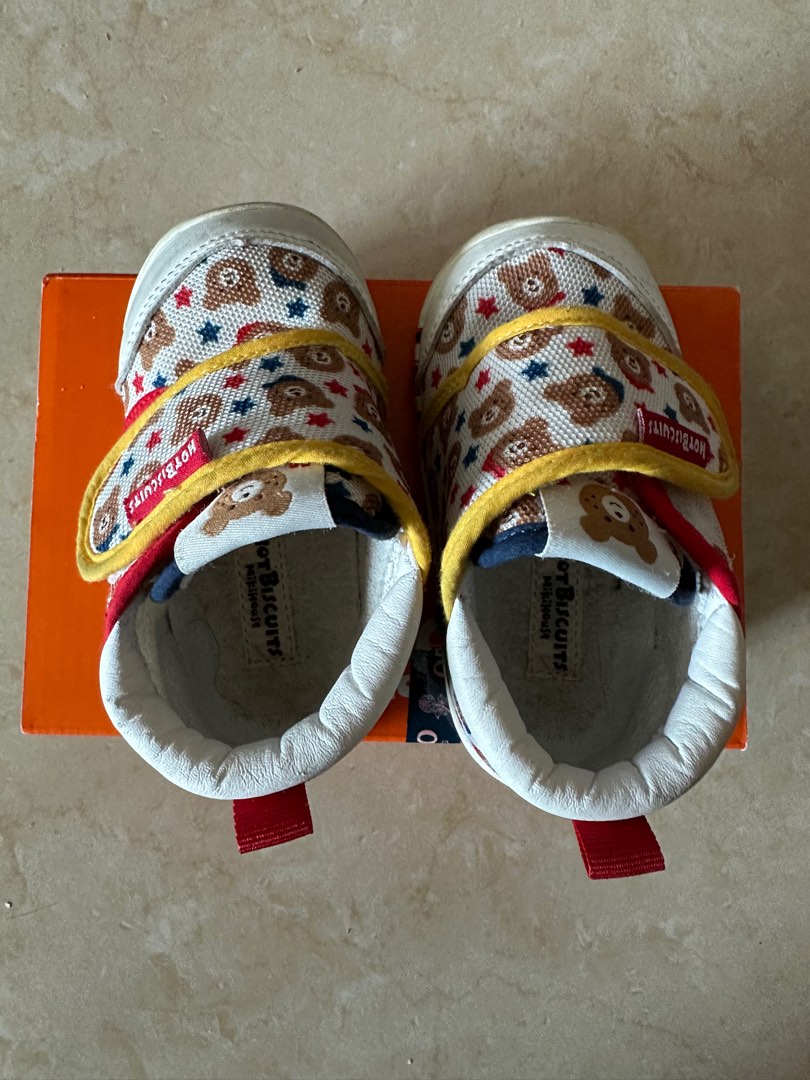 Mikihouse hot sales biscuits baby shoes