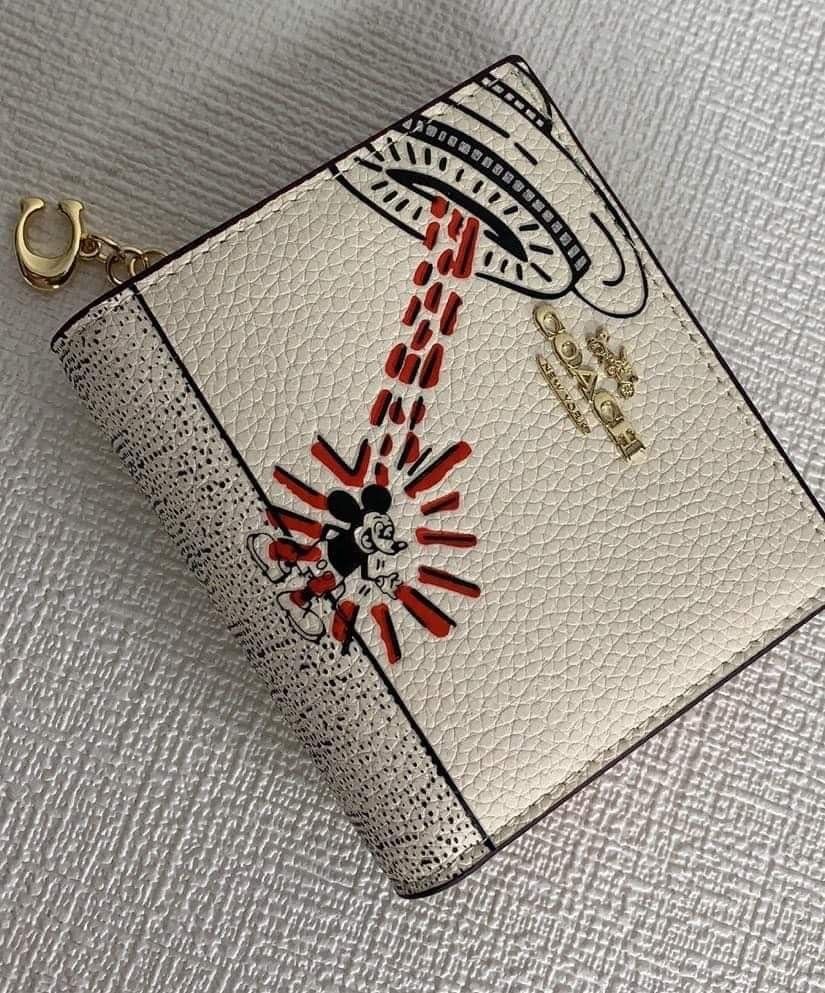 Mini sale coach wallet