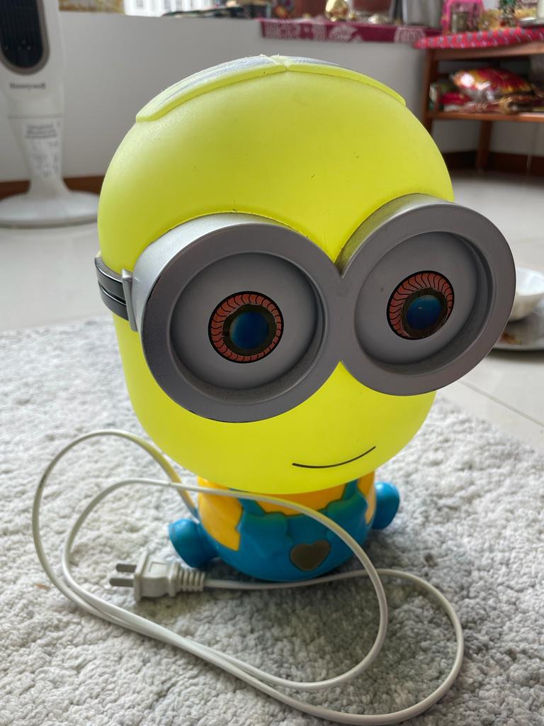 Minions lamp, TV & Home Appliances, Other Home Appliances on Carousell