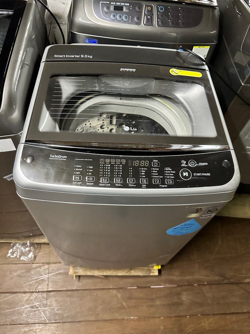 MUST BUY! LG 9KG TopLoader Washing Machine (93050), TV & Home