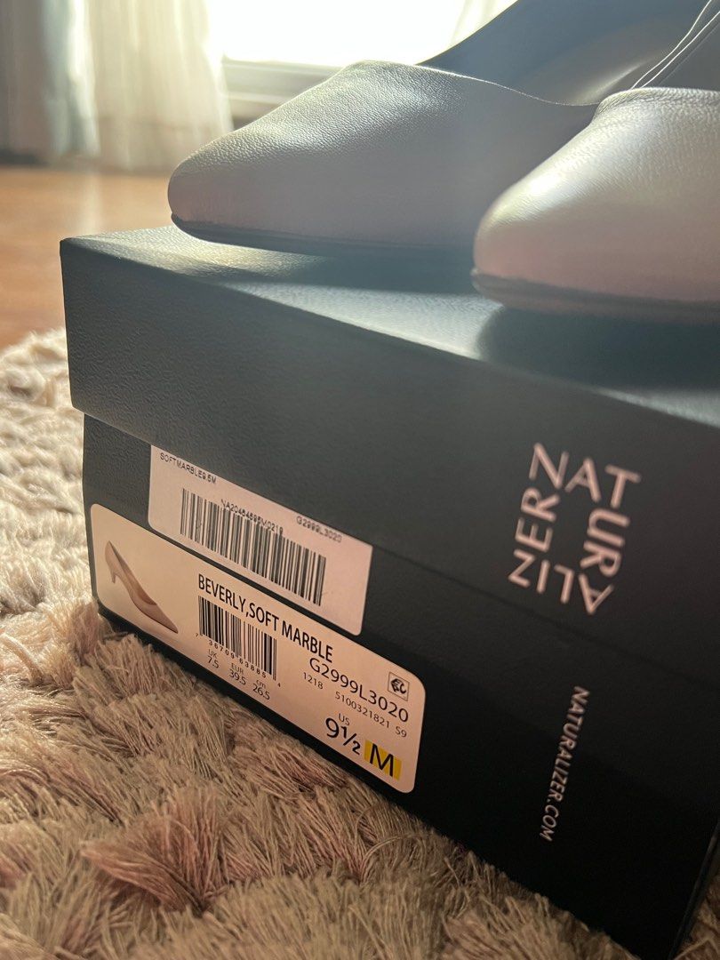 NATURALIZER Beverly Soft Marble Heels Women s Fashion Footwear Heels on Carousell