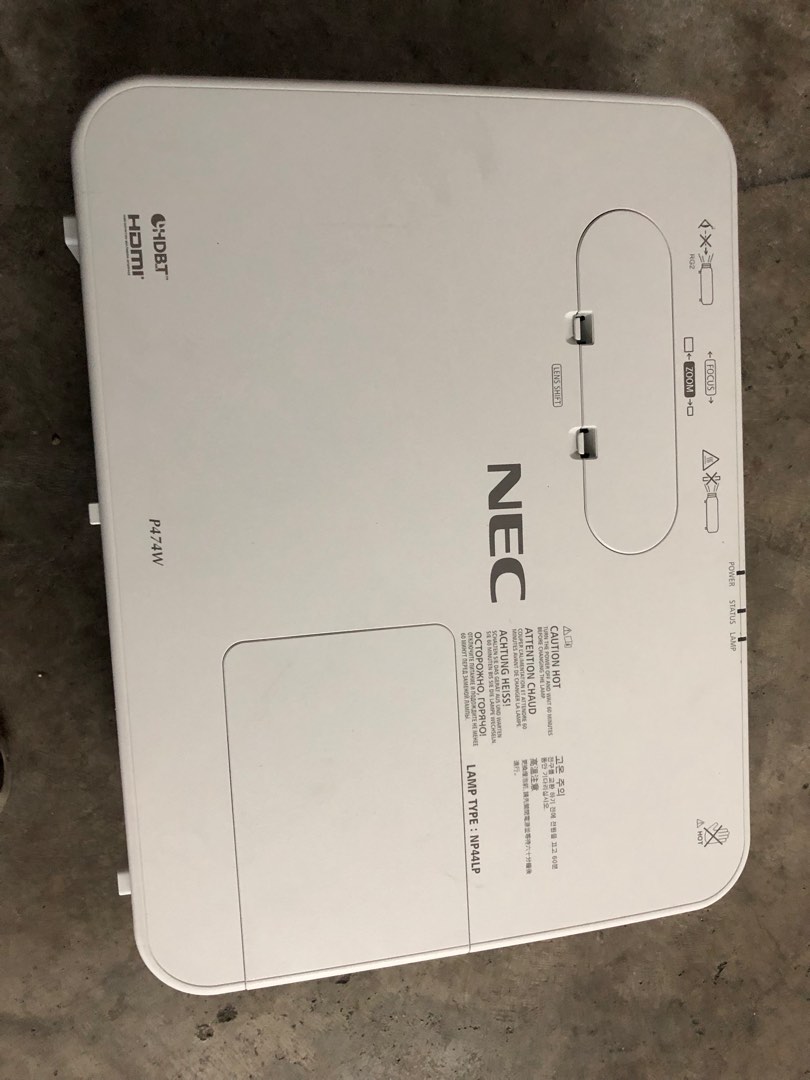 NEC projector, TV & Home Appliances, TV & Entertainment, Projectors on ...