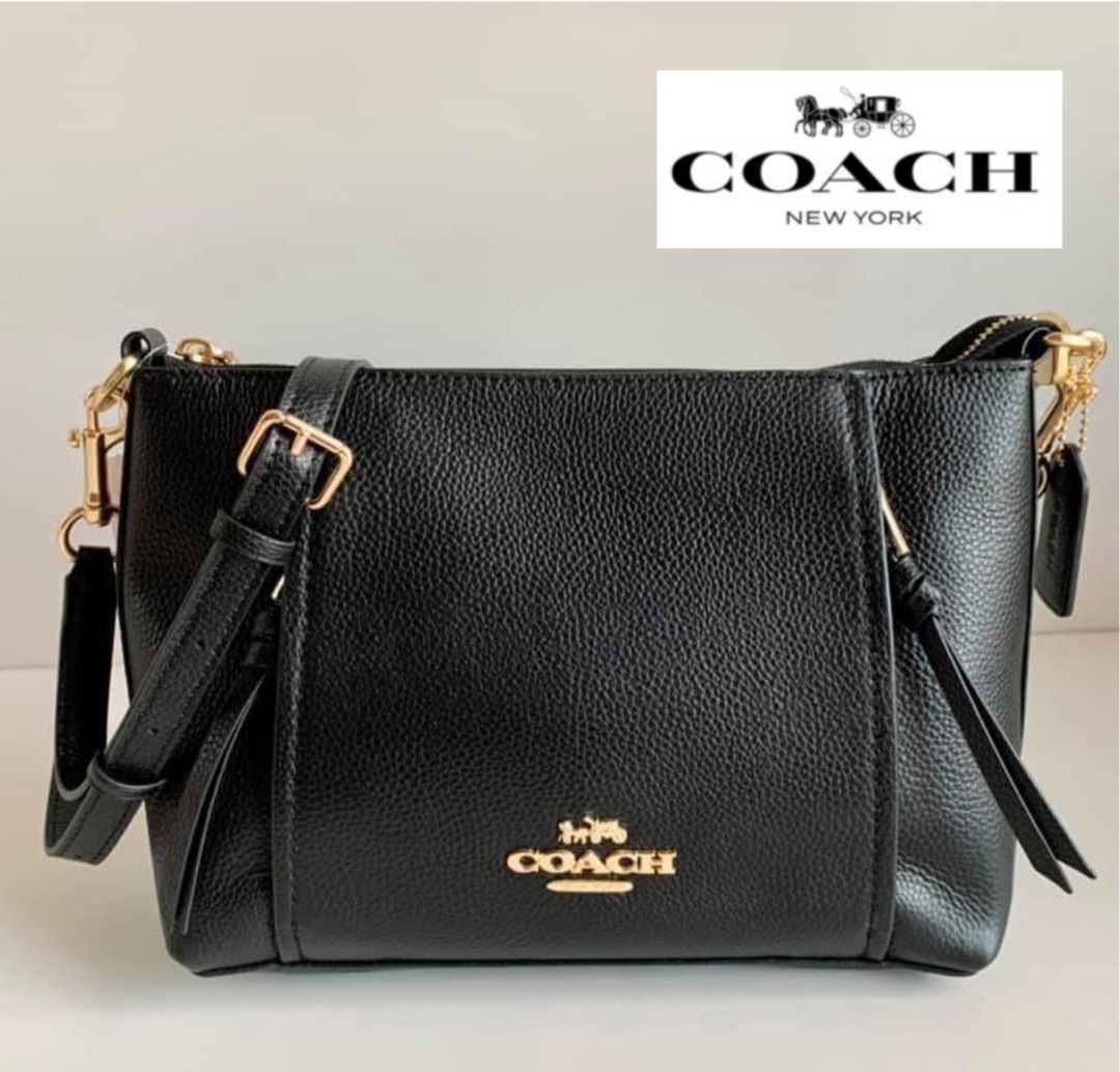 New Coach Original Classic Black Collection SMALL MARLON SHOULDER Crossbody  Bag For Women Come With Complete Set Suitable for Gift, Luxury, Bags &  Wallets on Carousell