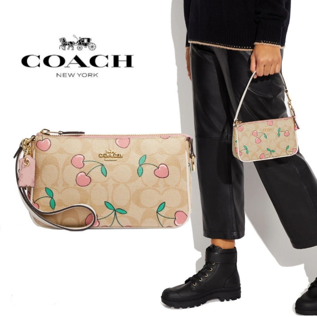 Coach Mint + Serf Nolita 19 in Signature Canvas