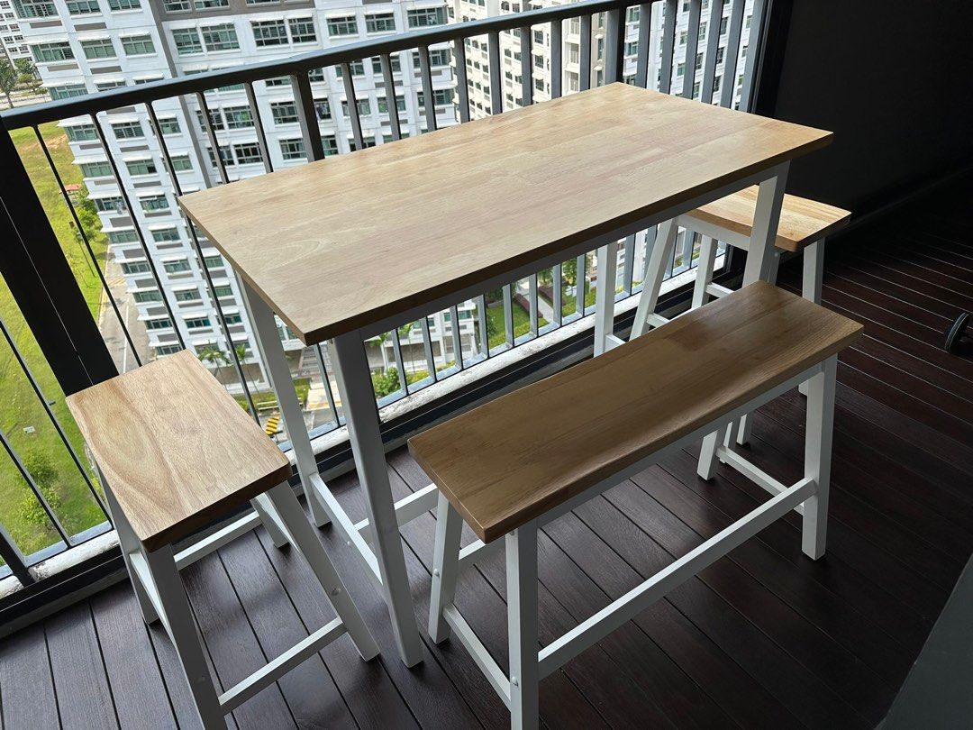 New Dining Table Set!!, Furniture & Home Living, Furniture, Tables ...