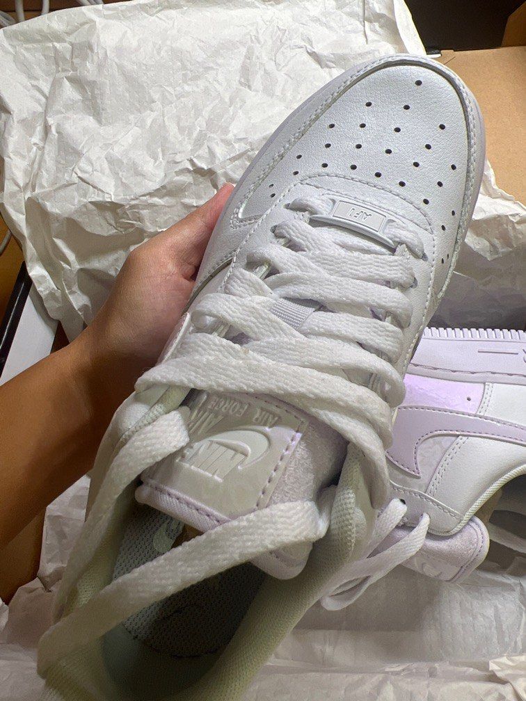 Nike air force best sale 1 barely grape