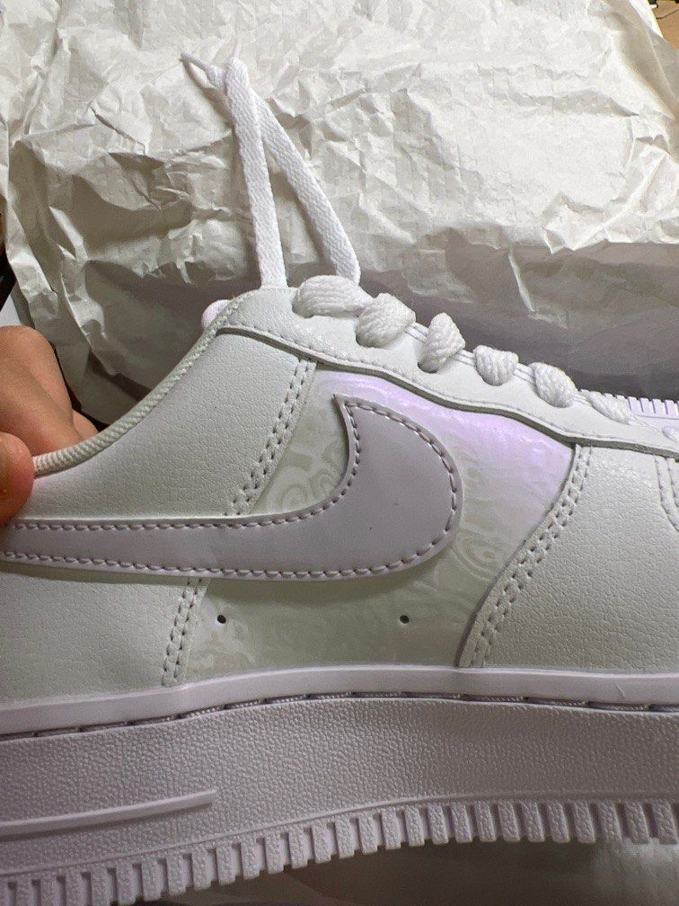Air force 1 top low barely grape