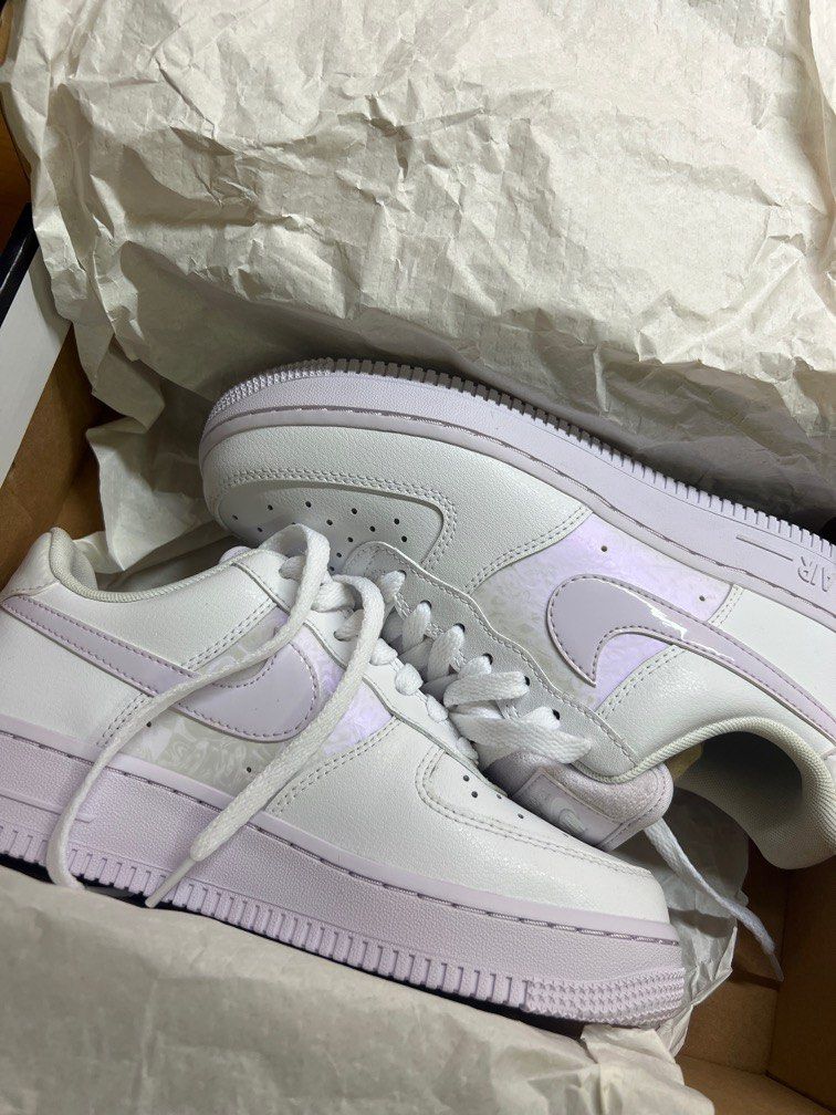 Air force 1 clearance white barely grape