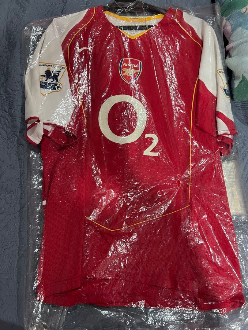 Nike Authentic Arsenal O2 Home 2004 Home Kit