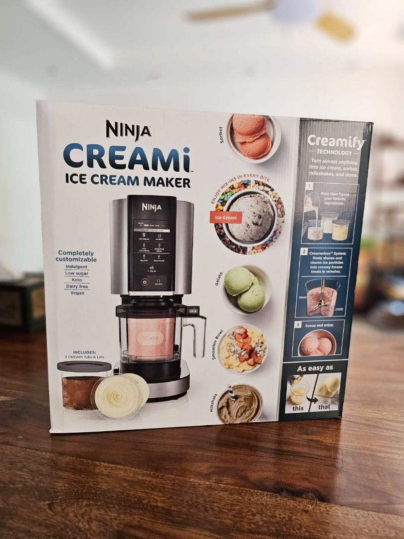 Ninja CREAMi Breeze Ice Cream Maker Pint/Storage Lid NC100 NC101 NC201