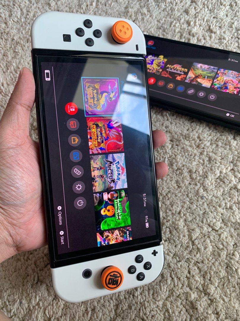 256gb Nintendo Switch Oled Jailbreak/ Modded with Preloaded Games