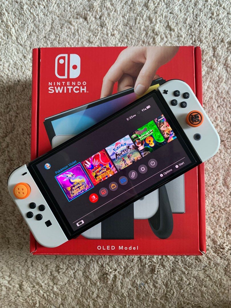256gb Nintendo Switch Oled Jailbreak/ Modded with Preloaded Games