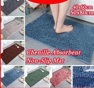 Long Strip Floor Mat Kitchen Oil-proof Mat Bathroom Absorbent Non-slip Rugs  Cartoon Floor Mat Area Carpet Rugs Living Room