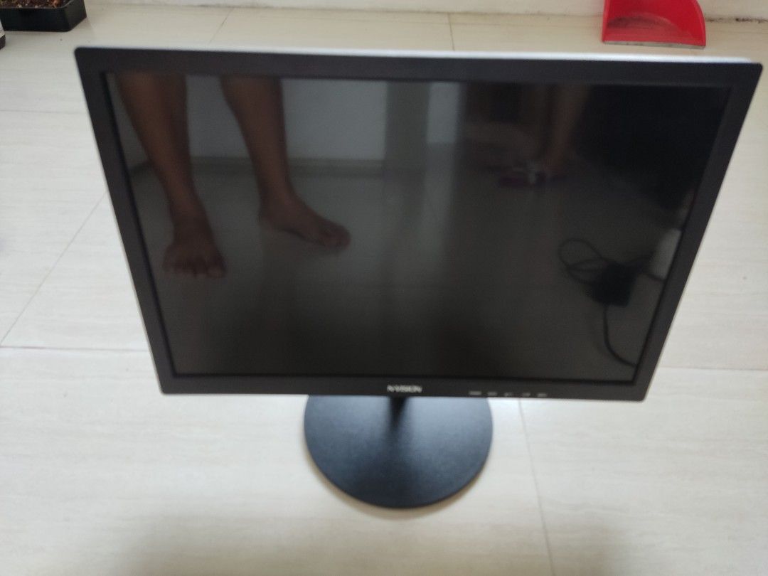 Nvision N190HD 19" LED Monitor Affordable Gaming Monitor, Computers