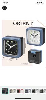 Orient / Oriental Alarm Clock / LA213 / Snooze Alarm Clock / Kids Alarm Clock / Bedside Clock