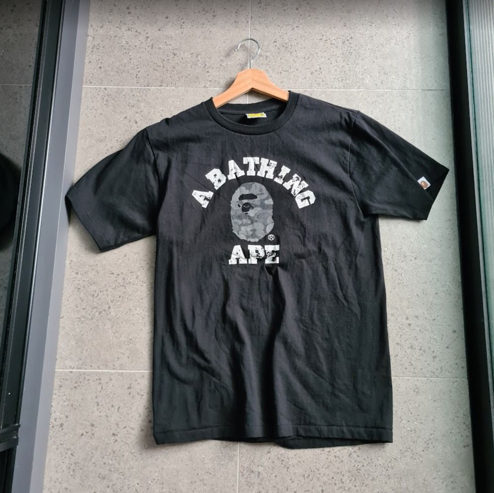 Original bape t-shirt M-size aape A bathing ape, Men's Fashion
