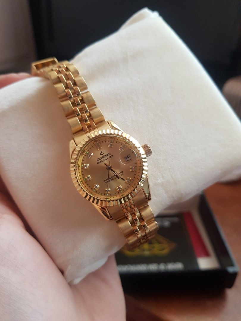 Caritas diamond watch automatic hot sale