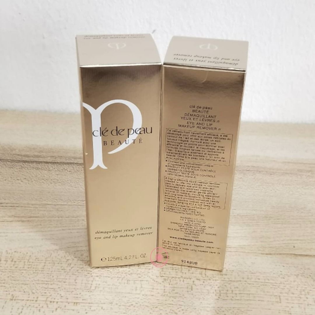 [Original] Cle De Peau Eye And Lip Makeup Remover 125ml, Beauty