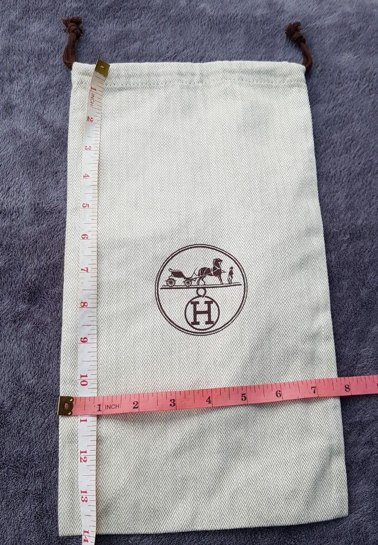 Original Hermes dust bag on Carousell