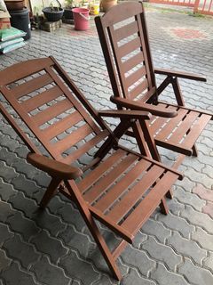 Outdoor chair or Kerusi lipat santai