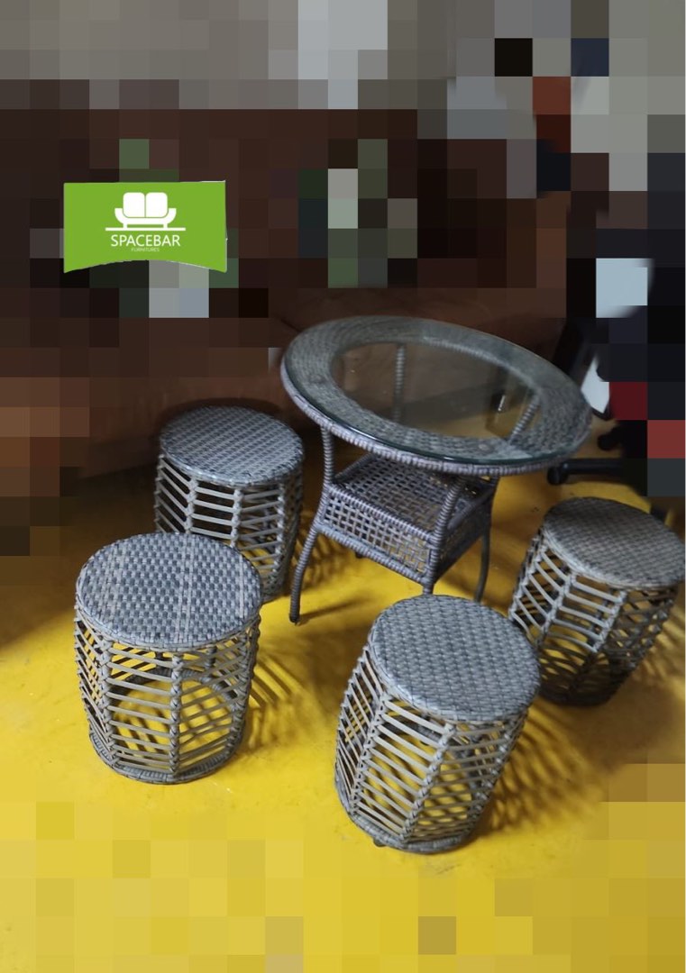 Outdoor Tea Table Set Outdoor Coffee Table Set, Furniture & Home Living, Furniture, Tables ...