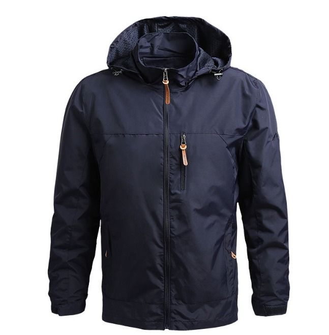 Outdoor Riding Sport Solid Windbreaker Bomber Tactical Jacket for