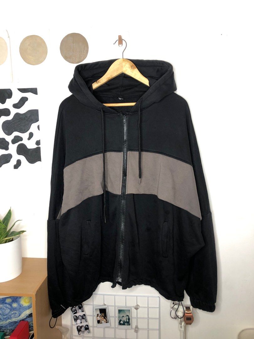 Oversized Hoodie Jacket, Men's Fashion, Coats, Jackets and Outerwear on