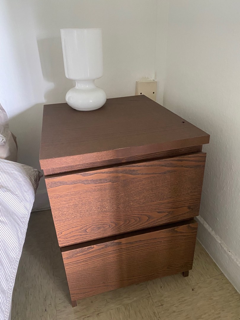 Pair of IKEA Night stands, Furniture & Home Living, Furniture, Shelves