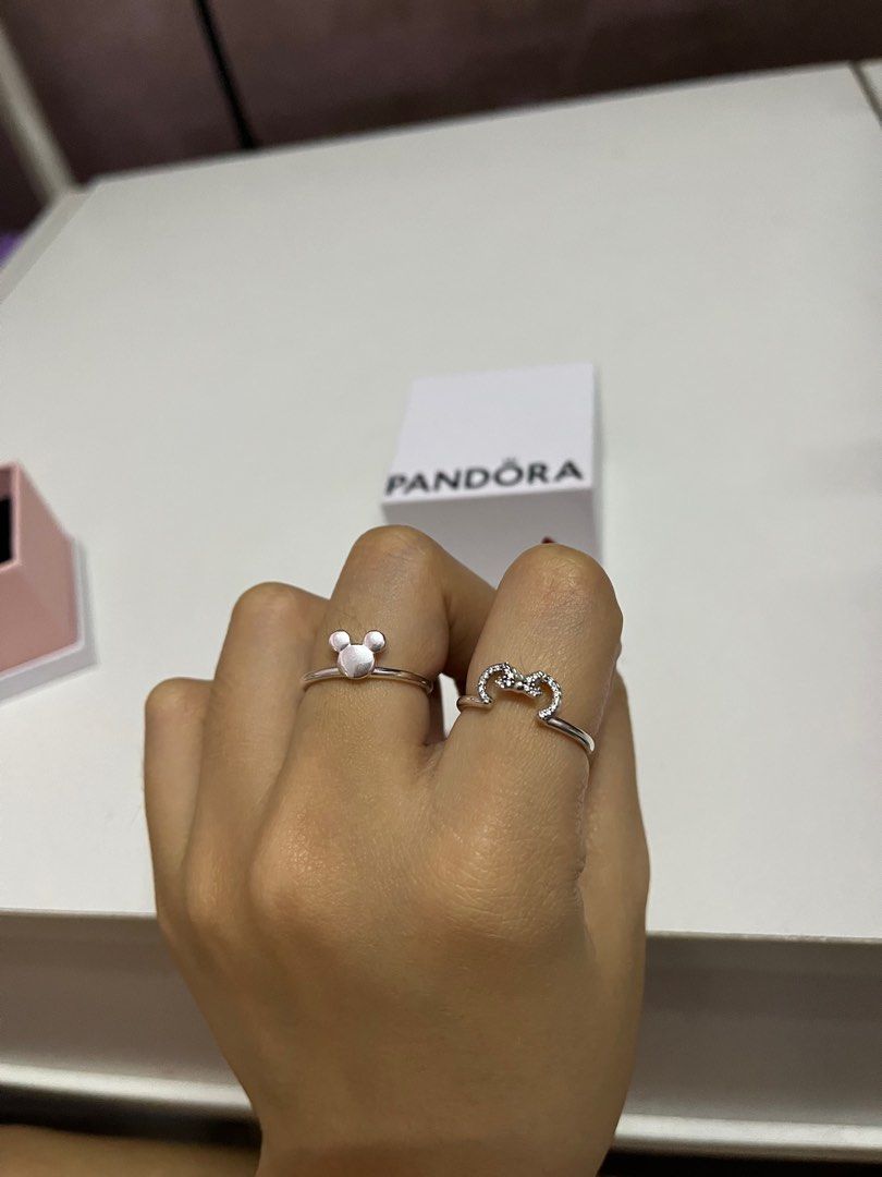 Mickey and shop minnie ring pandora