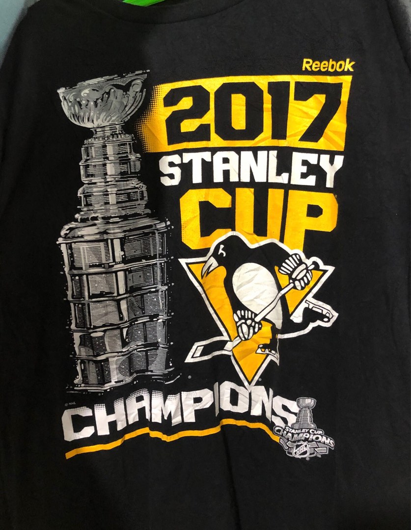 Penguin stanley cup champions shirt as pack on Carousell